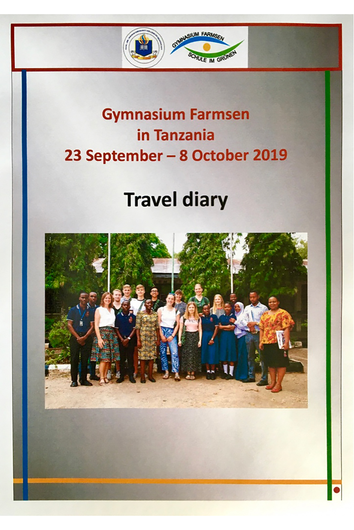 Reisetagebuch vom Besuch in Tansania 2019
