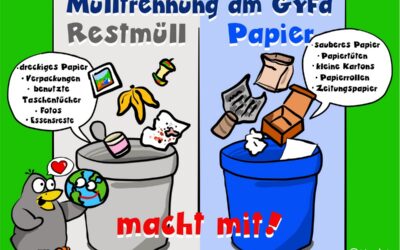 Klimaschule – Mülltrennung am GyFa!
