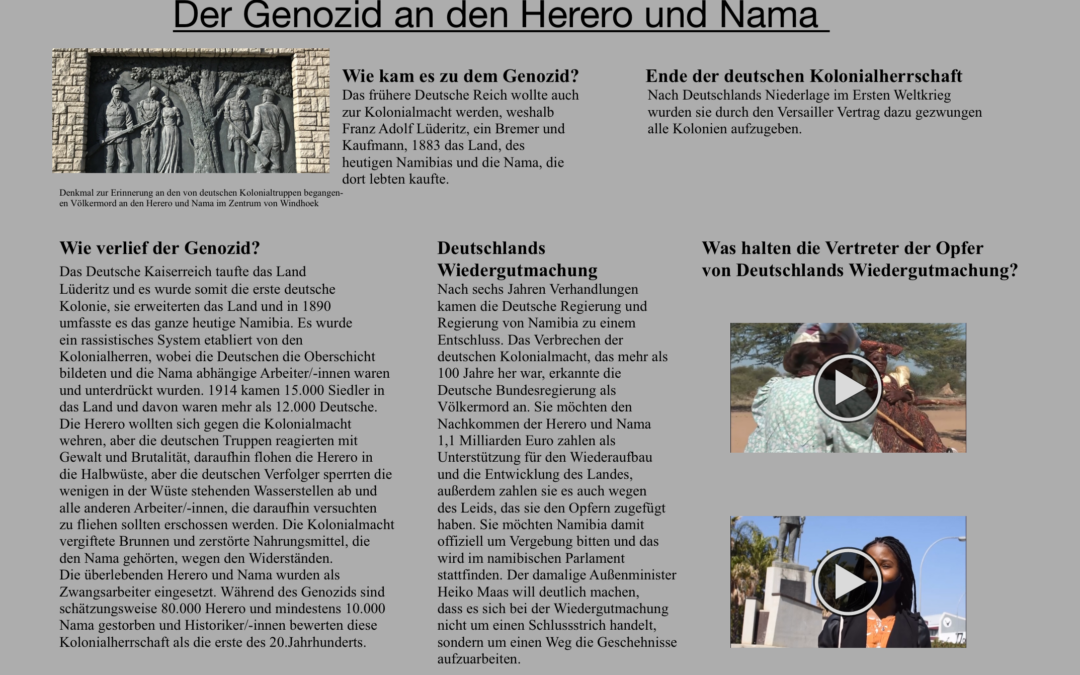 Projekt 9c: Völkermord an der Herero