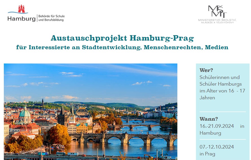 Austauschprojekt Hamburg – Prag