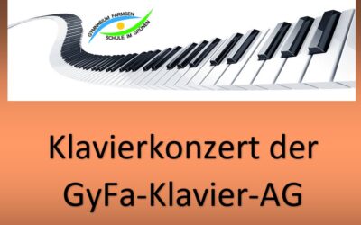 Konzert der Klavier-AG