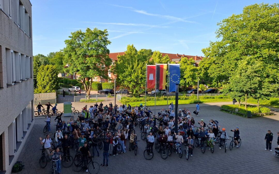 Stadtradeln: GyFa fährt einmal um den Äquator